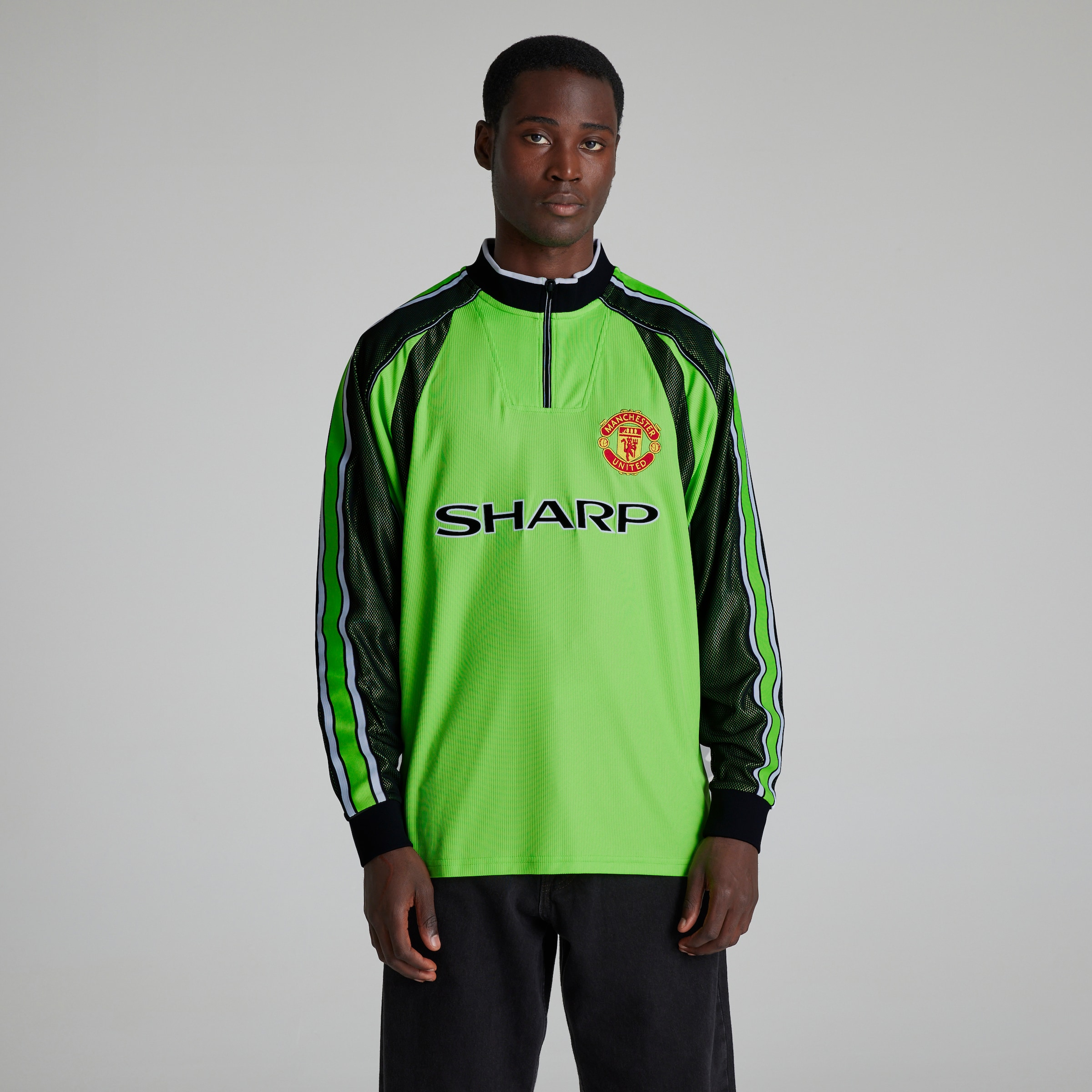  98/99 【L】GK ユニフォーム 90’s Manchester United 1998-99 Goalkeeper Shirt Green | FCRT011 | FOOTY.COM