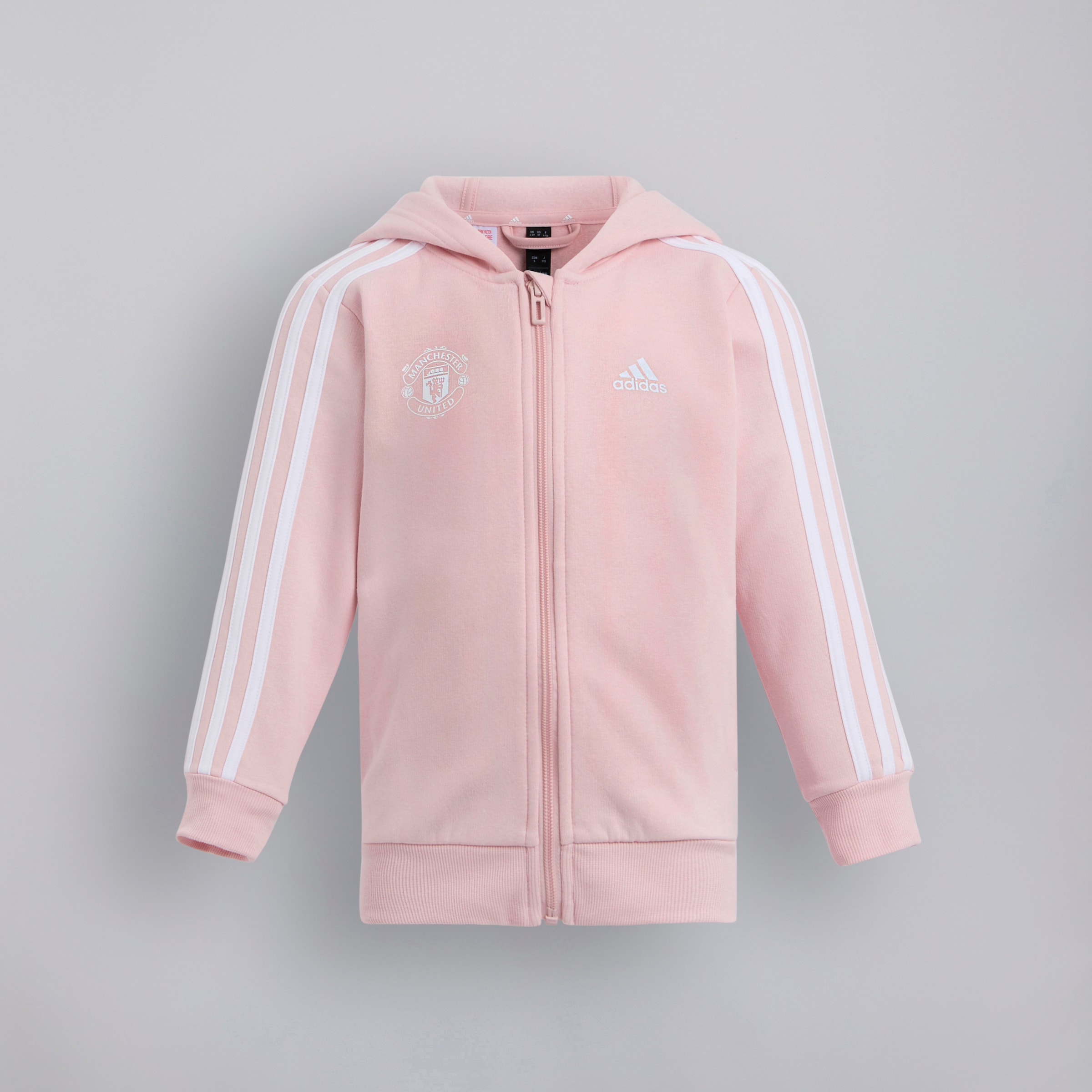 Nike Manchester United ピンク ジャージ Manchester United x adidas Little Kids Essentials 3-Stripes Zip