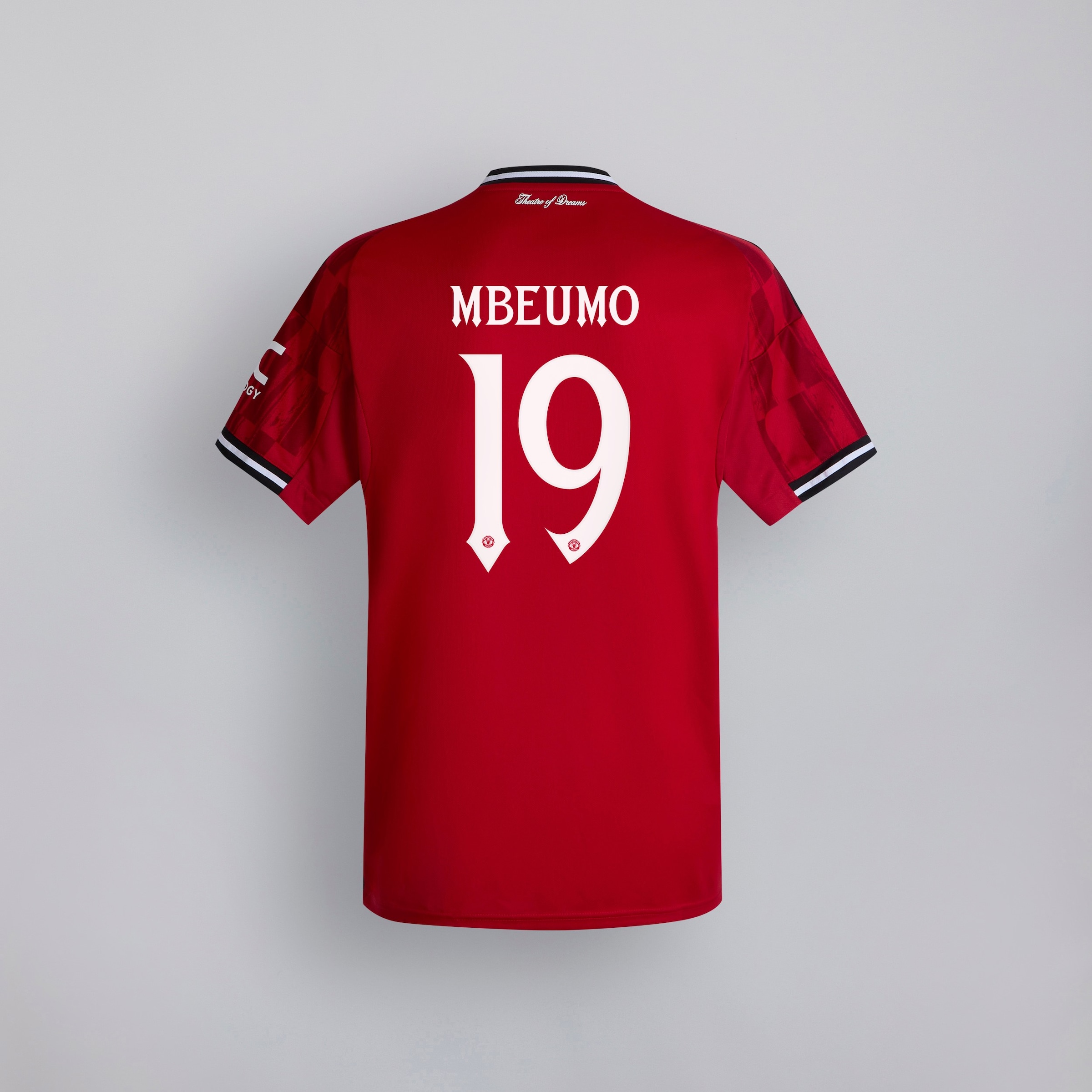 Manchester United 2025-26 エンベウモ ユニフォーム Manchester United adidas Third Authentic Shirt 2025-26 with Mbeumo